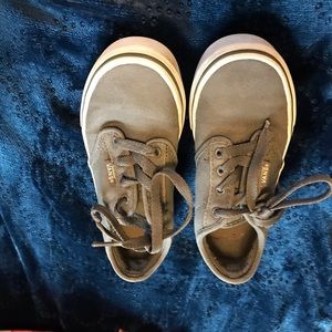Gray Vans kids 13